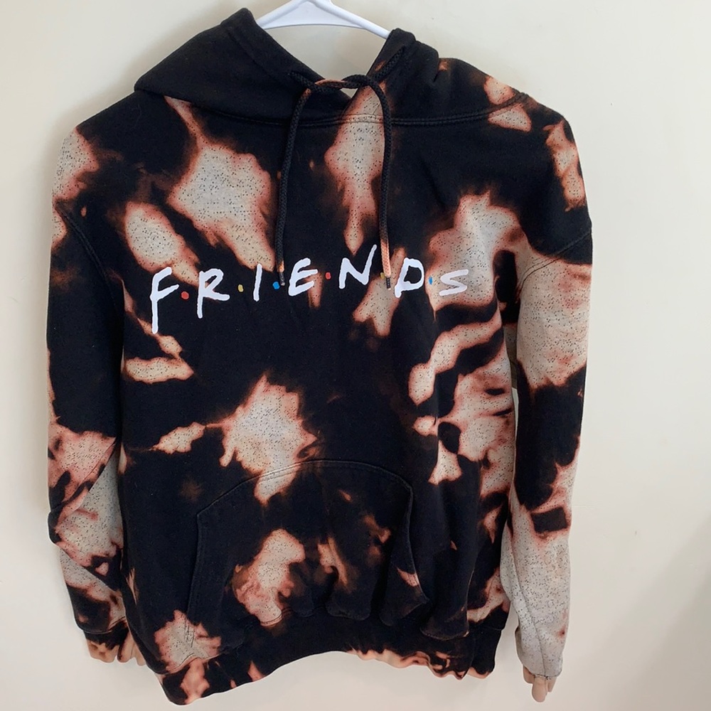 Friends tie dye sweatshirt